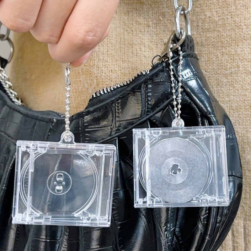 Retro Tape Recorder Keychain - Mini Player Commemorate Keyring ...