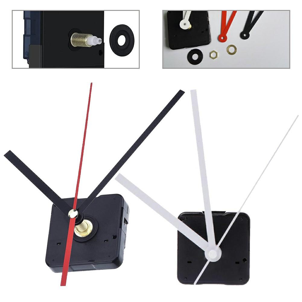 Silent Quartz Clock Mechanism Kit Long Shaft Clock Motor Movement ...