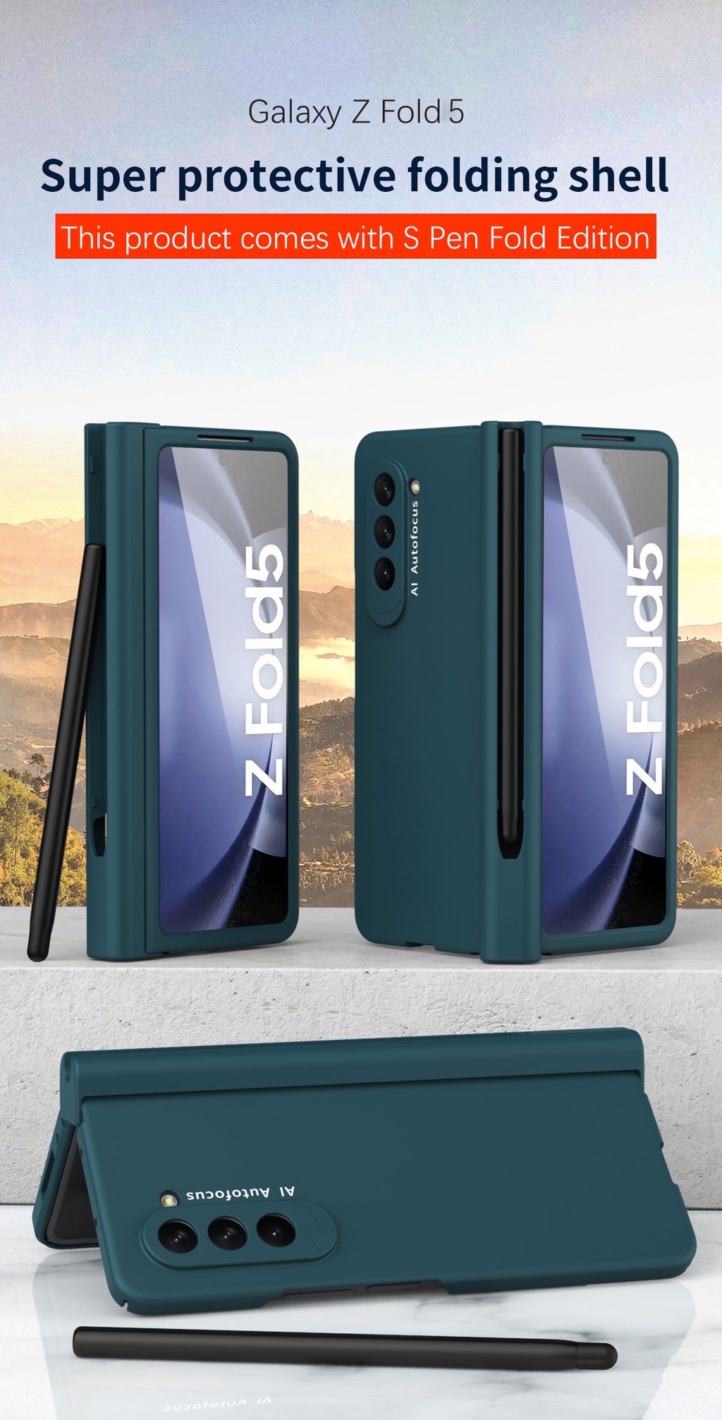 Samsung Galaxy Z Fold 8 Ultra 7 6 5 zfold8 Hard 360 Full Casing for ...
