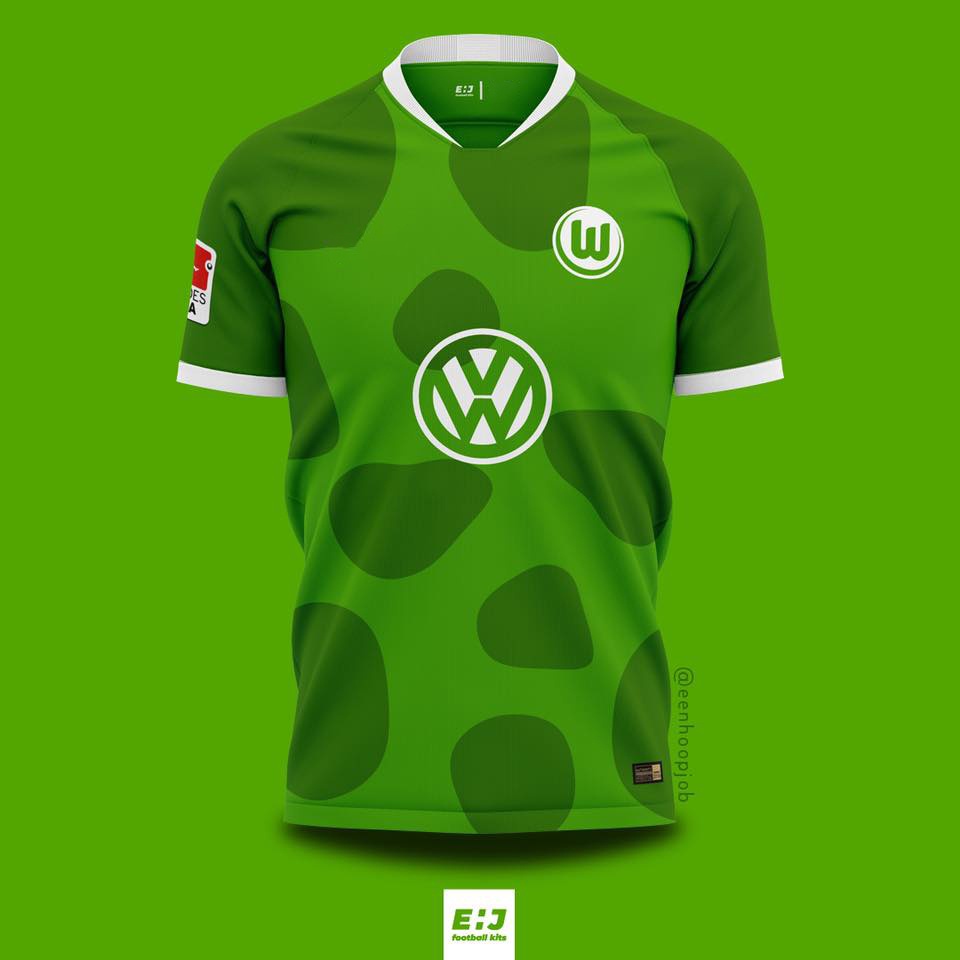 2022 2023 New Design Wolfsburg Jersey Home Away Third Concept Kit