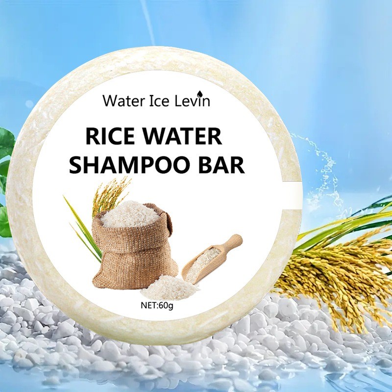 Rice Water Shampoo Bar - Deep Cleansing, Oil Control, Leaving Hair ...