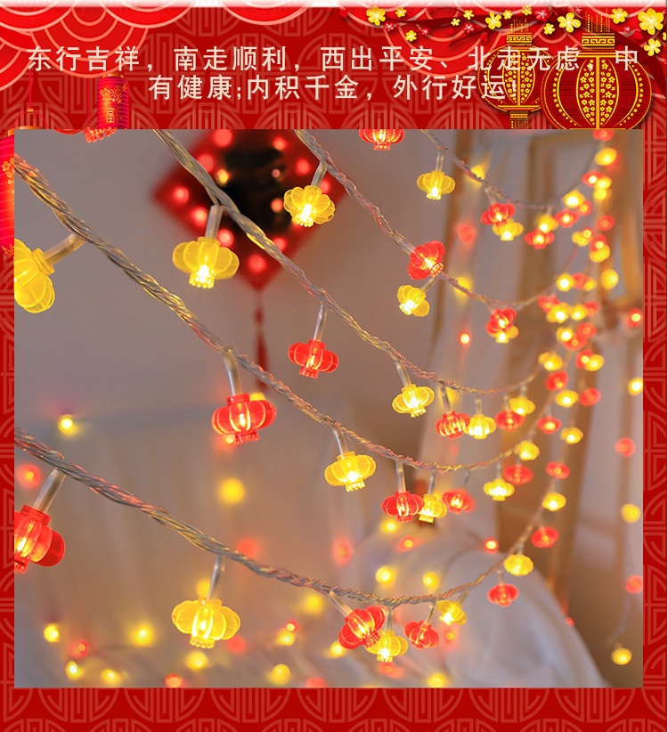 2025 CNY Lights Chinese New Year Light Battery Operated Fortune Koi ...