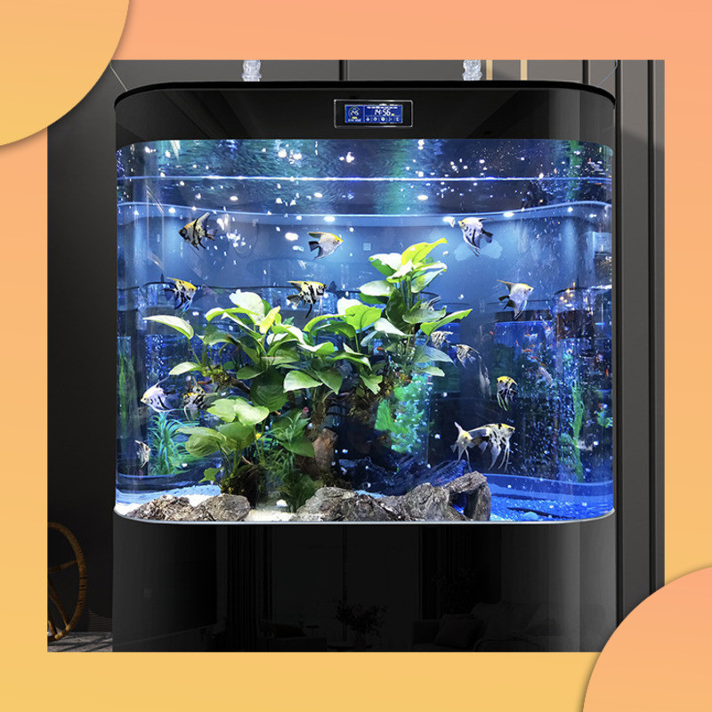 Fish Tank Bottom Filter Ecology Double Circular Aquarium Silent ...