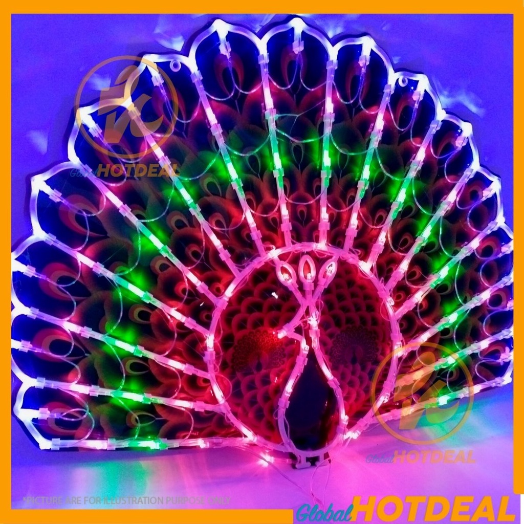 PEACOCK Decoration Light LED Decoration Light Fairy Light Home Deco ...
