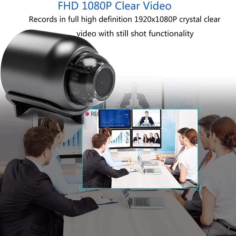 X5 HD 1080P Mini WiFi Camera IR Night Vision Motion Detection Wide ...