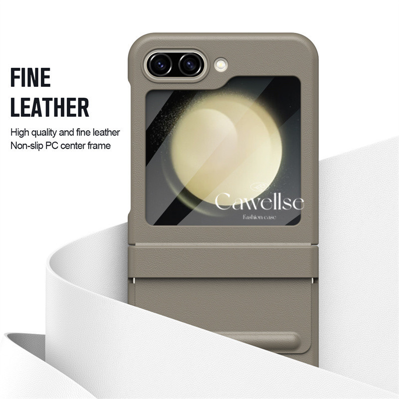 Slim Stretchable Wrist Strap Hinge PU Leather Shockproof Luxury Casing ...