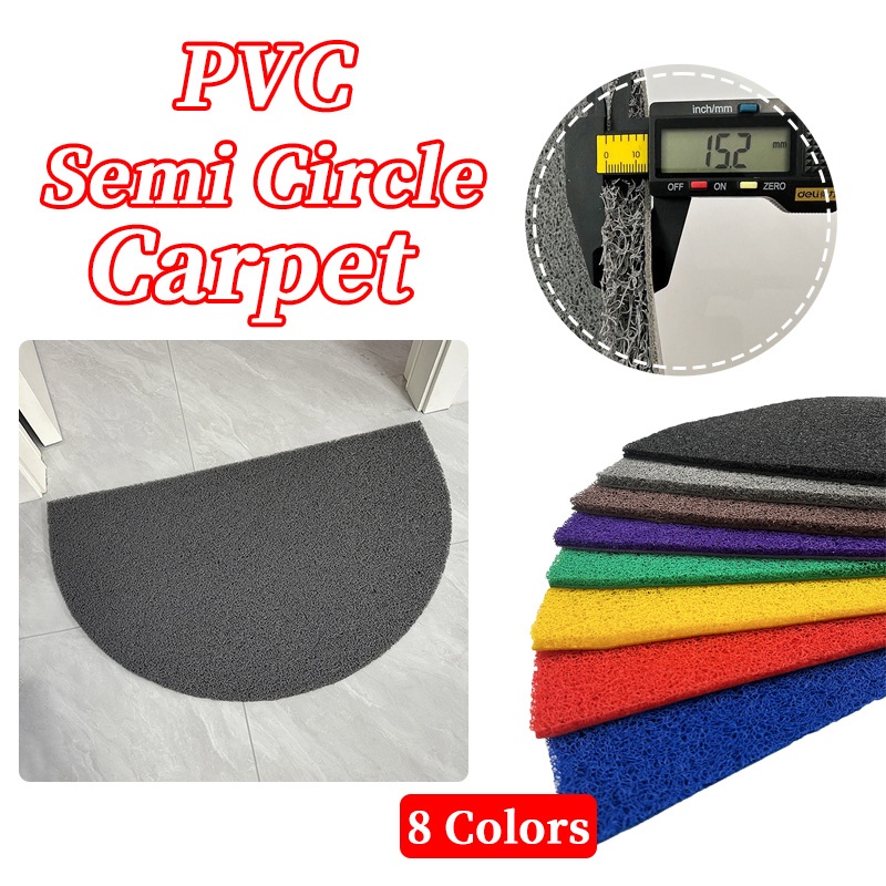 🔥Free Shipping🔥Semi Circle Door Mat PVC Floor Mat Door Mat Entrance