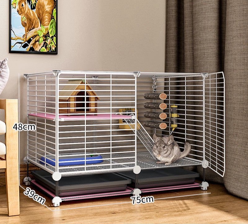 Big Guinea Pig Cage Hamster Cage Ferret Cages And Habitats Rabbit Hutch ...