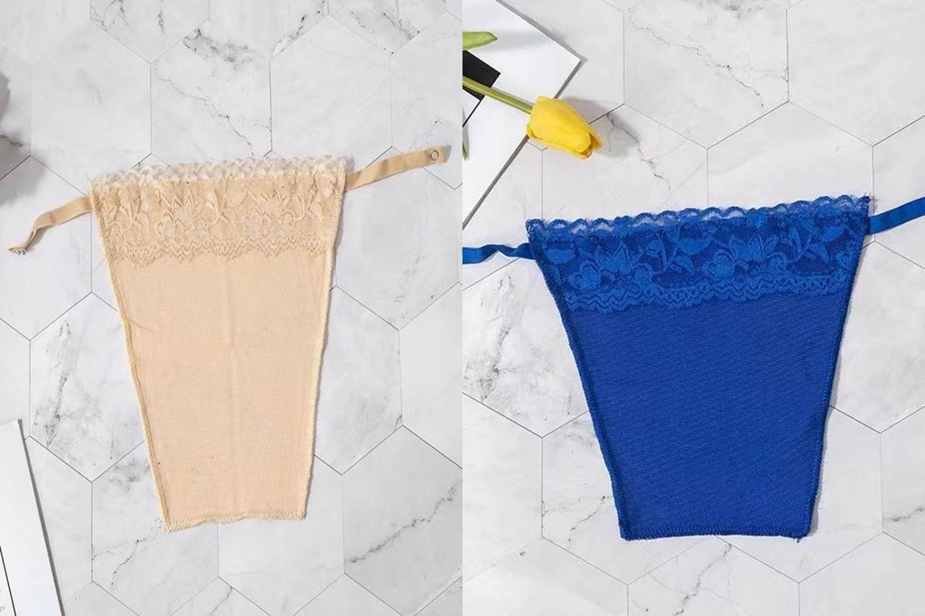 Travelight| Chest Overlay Modesty Panel Breathable Fabric Tube Top ...