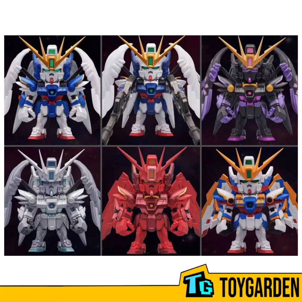 Bandai QMSV Mini-XXXG-00W0 Wing Gundam Zero EW Blindbox Flying Wing ...