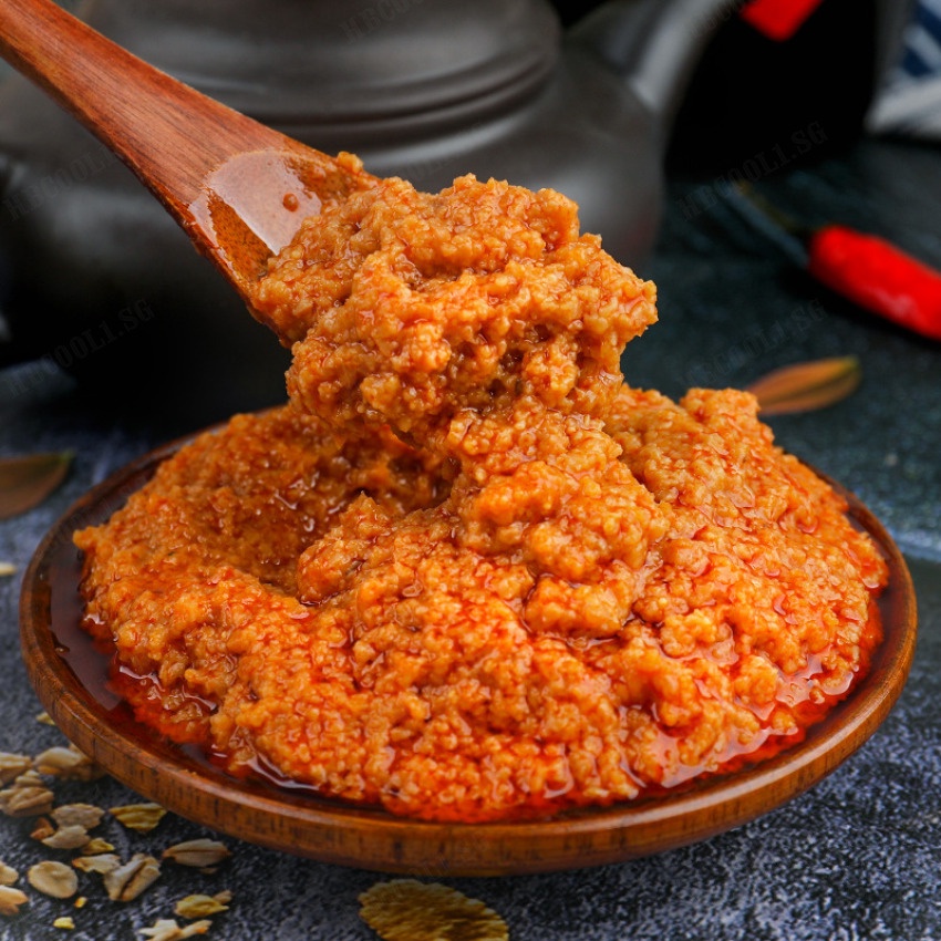 【Ship in 24H】【Ready to Eat】 Natural Nutrition Crab Paste Sauce 100g Oil ...
