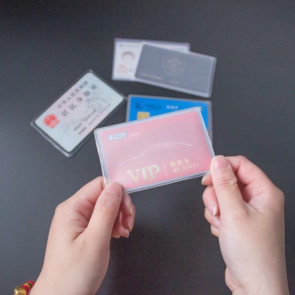 3/5/6/8/10/24pcs Card Holder Waterproof Case ID Card Credit Card ...