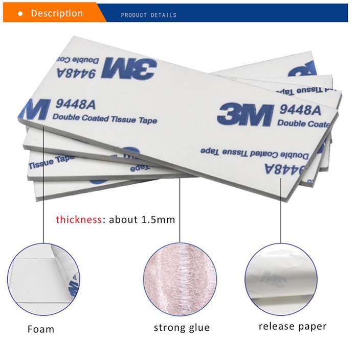 FEELING🔥Double Sided Tape Heavy Duty 雙面膠,Strong Adhesive Wall Stikcer ...