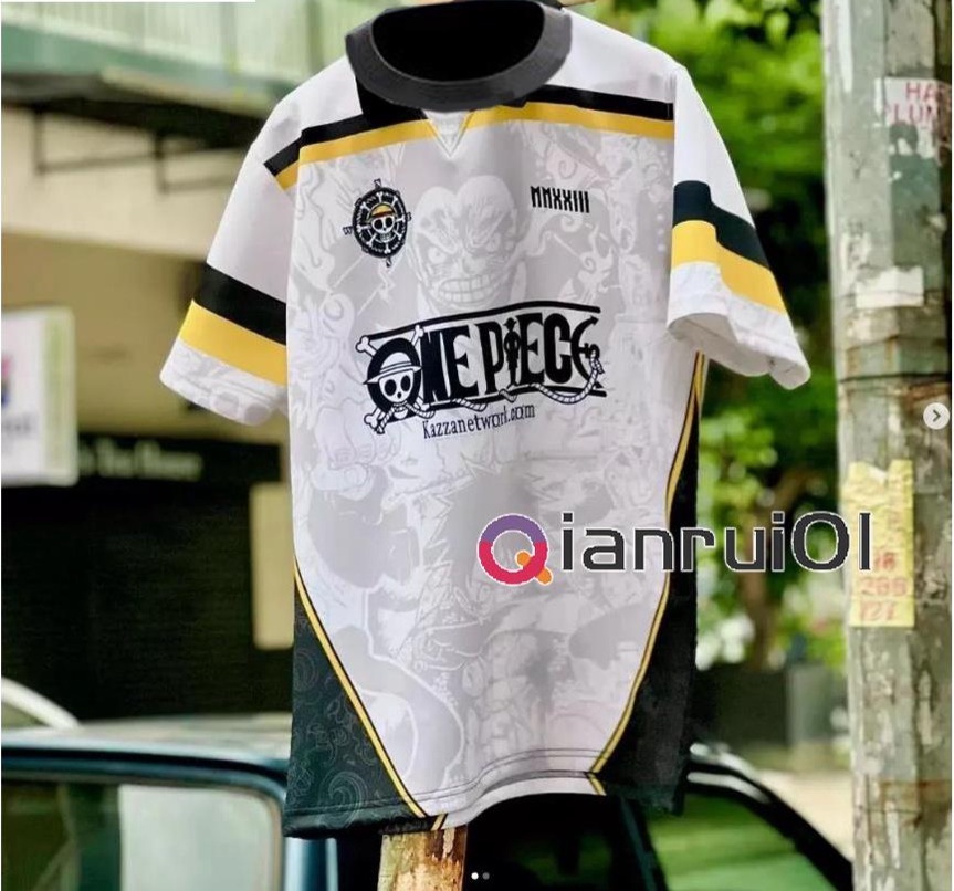 Shirt One Piece Anime Retro Collar Jersey Anime Japan Gojo Satoru ...