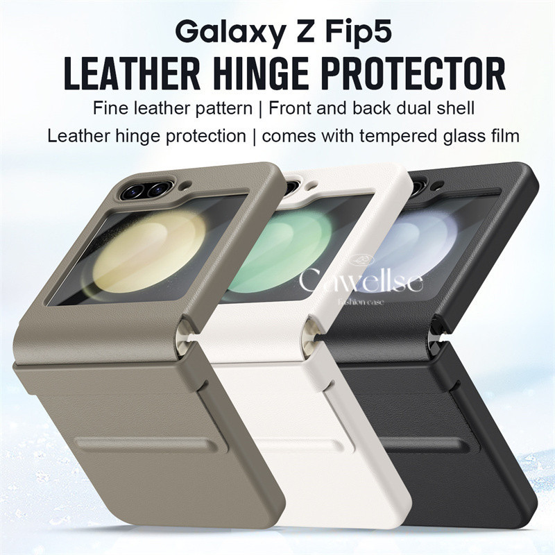 Slim Stretchable Wrist Strap Hinge PU Leather Shockproof Luxury Casing ...