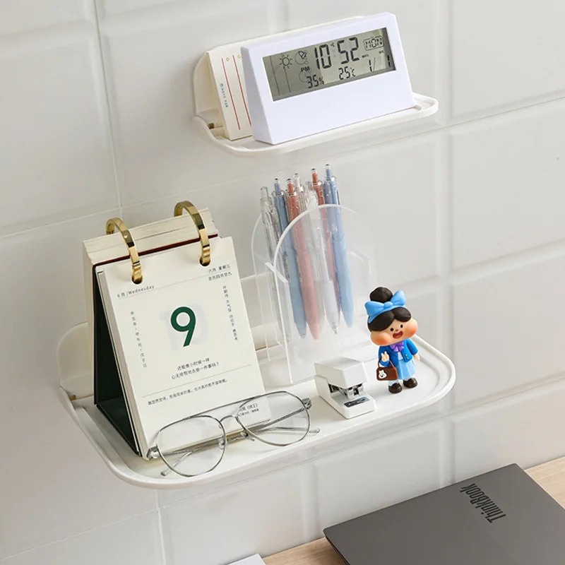 Wifi Router Storage Tray Bathroom Organizer / Saving Space Foldable ...