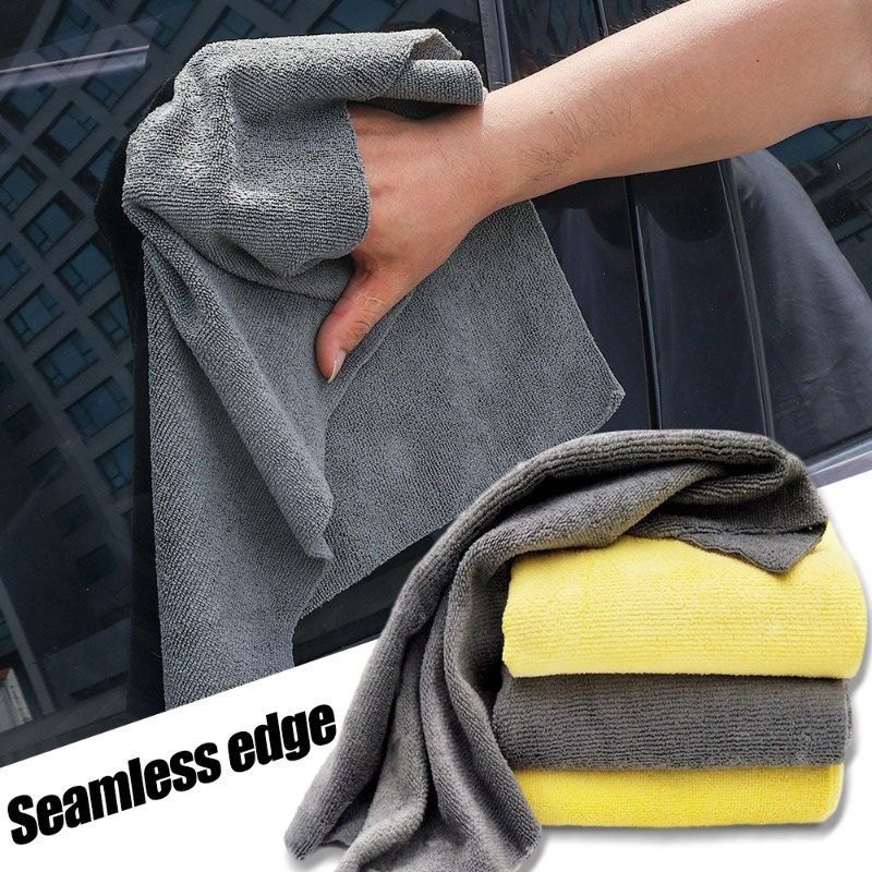 40*40cm Soft Microfiber Car Cleaning Towel - Super Absorbent Car ...