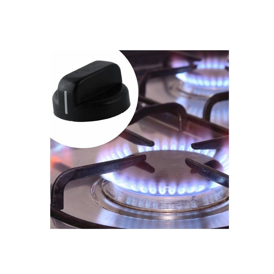 5PCS Gas Stove Cooker Control Knobs – 8mm Hole, Universal Plastic ...