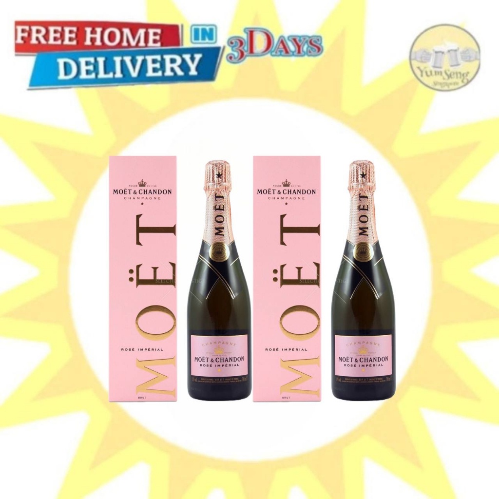 Moet & Chandon Imperial Rose (Bundle of 2) | Shopee Singapore