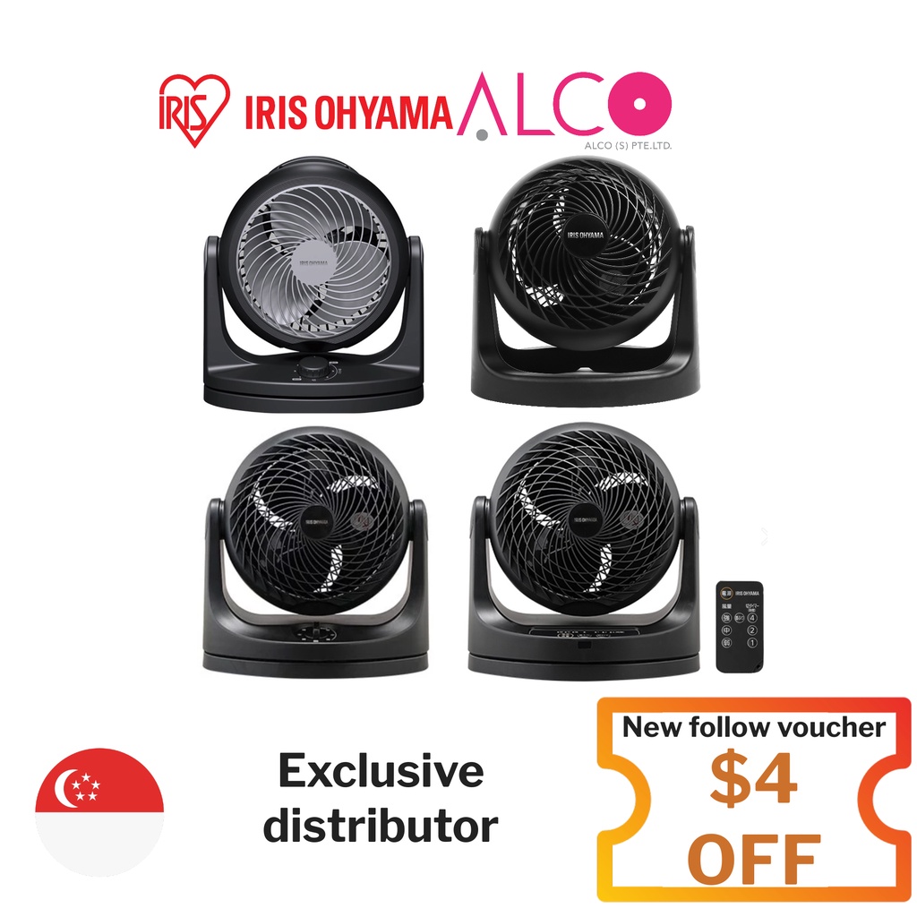 IRIS OHYAMA CIRCULATOR FAN WITH REMOTE PCF-SC15T (PINK)