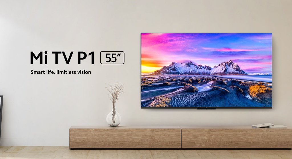 Xiaomi Mi TV P1 55 Inch | Q1E 55 Inch 2023 TV 4K Android TV 4K Ultra HD ...
