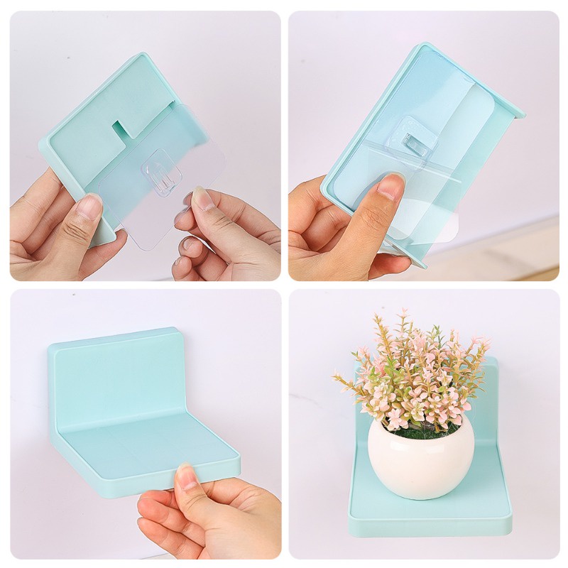 Wifi Router Storage Tray Bathroom Organizer / Saving Space Foldable ...