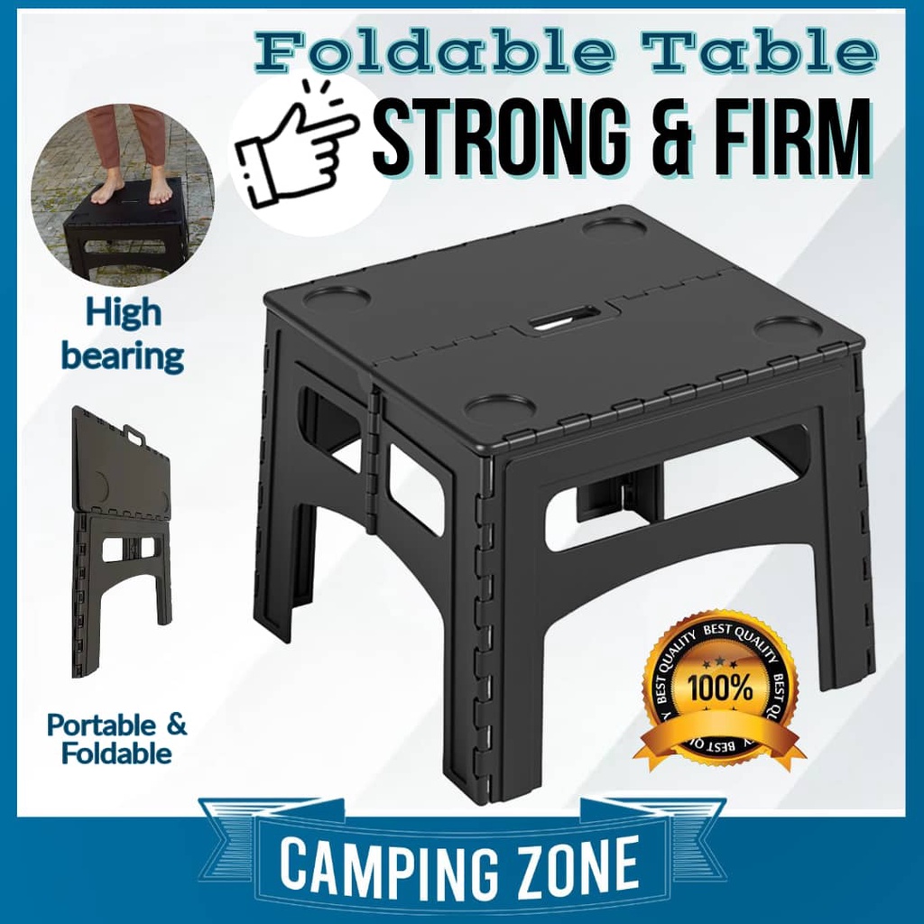 Portable Foldable Table Strong Load Bearing Dining Table Study Desk ...