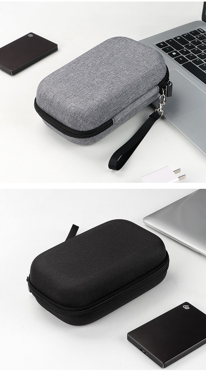 Hard Case Shockproof Digital Accessories Protective Bag 2.5 Inch Mobile ...