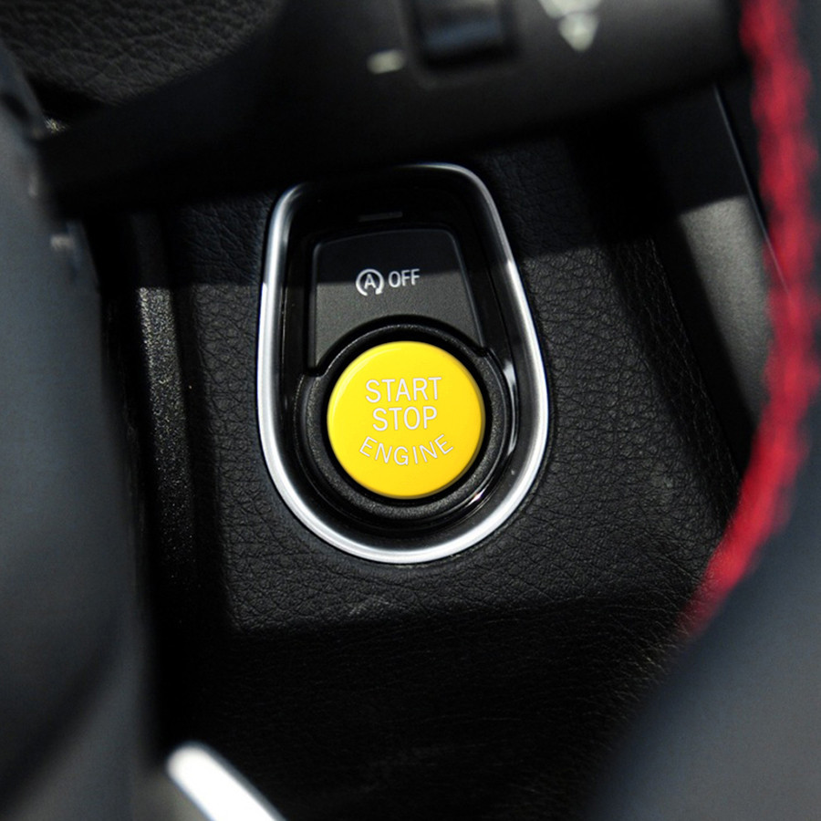 Engine START STOP Button Cover Key Decor For BMW 1 3 5 7 Series F20 F22 ...