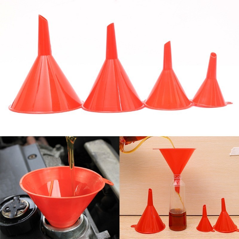 10/30Pcs Mini Clear Funnel - Plastic Oil Pot Funnel - Transparent Small ...