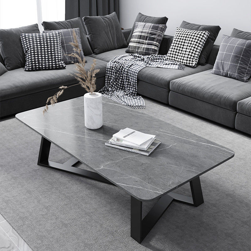 Modern Minimalist Rock Slab Coffee Table Living Room Home Light Luxury ...