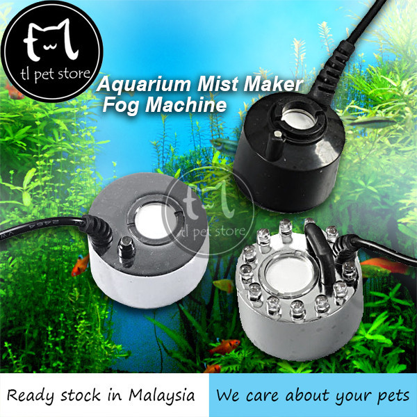 Aquarium Mist Maker Mesin Pembuat Kabus Akuarium Pond Fog Machine ...