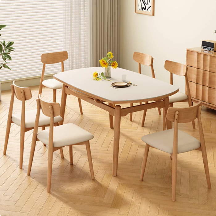 Plate 2025 New For Rock Home Small Sized Variable Round All Solid Wood ...