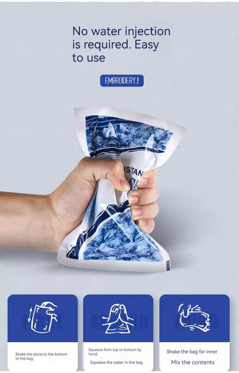 ⚡SG HOT SALE⚡Instant Ice Pack Injury Relief Quick Cooling Ice Bag ...