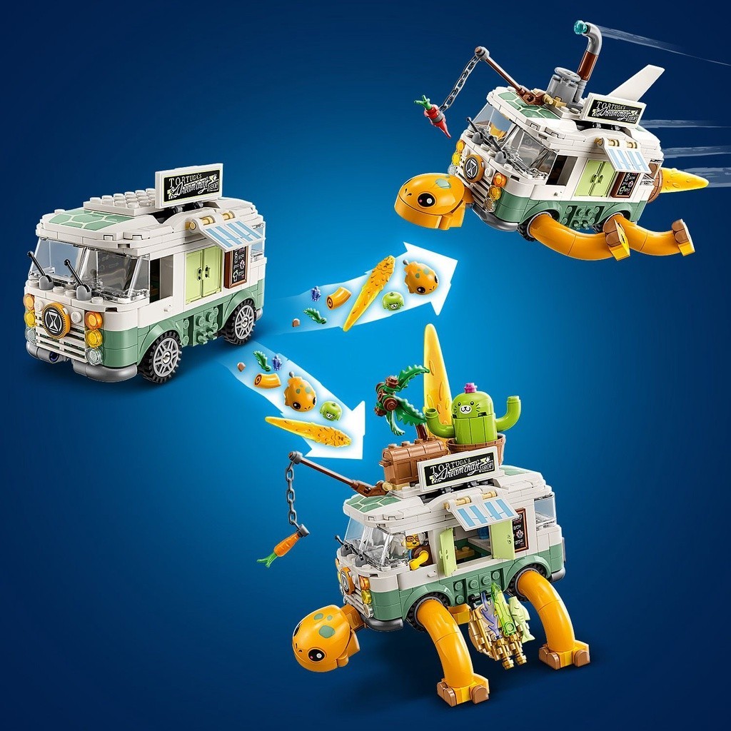 LEGO DREAMZzz 71456 Mrs. Castillo's Turtle Van Building Set Toys (434 ...