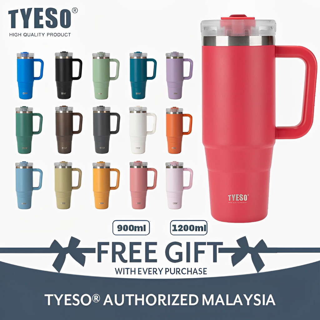 TYESO Keep Cold And Hot Vacuum Insulated Tumbler Water (900ml/1200ml ...