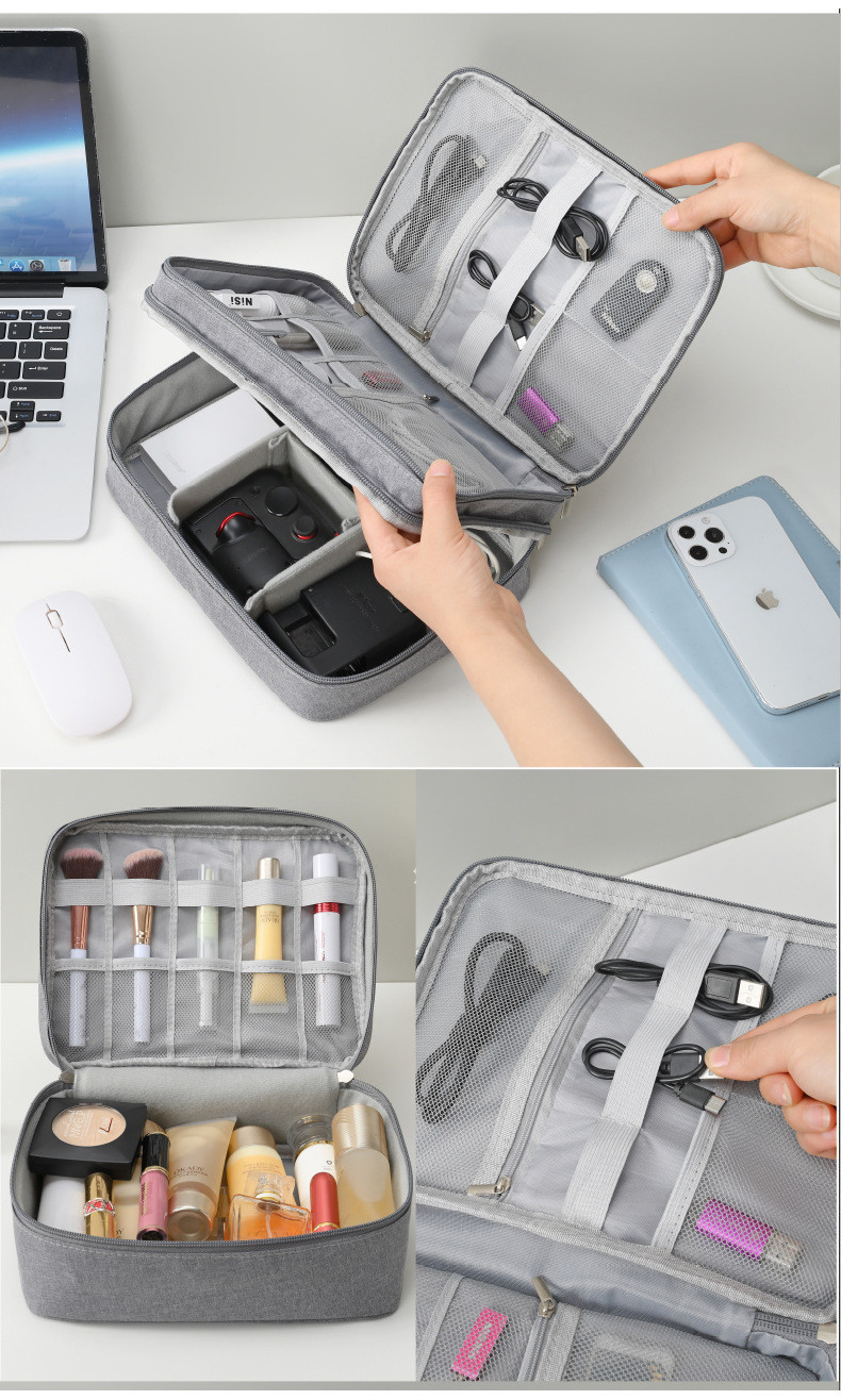 【SG Local Stock】 Cable Storage Bag Waterproof Digital Electronic ...