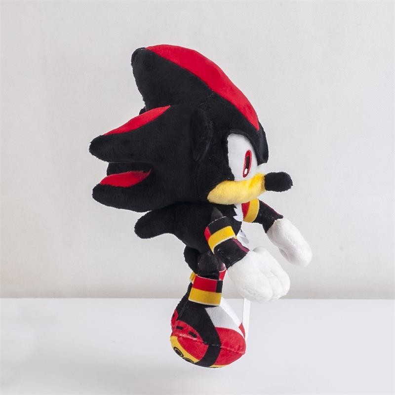 Hedgehog Sonic The Plush Doll Shadow Sonic Stuffed Soft Toy 10 Black ...