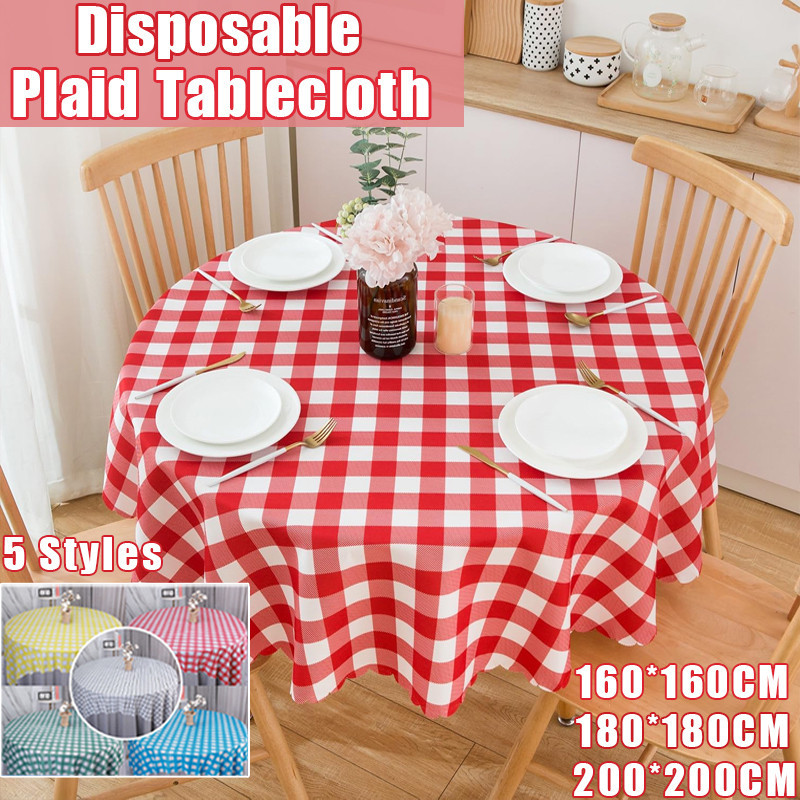 Buy disposable round table cloth At Sale Prices Online - October 2026 ...