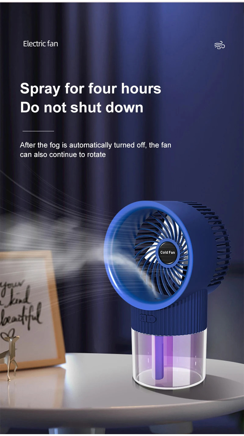Air Conditioner Cooler Wind Speed Adjustment Cooling Fan Portable ...