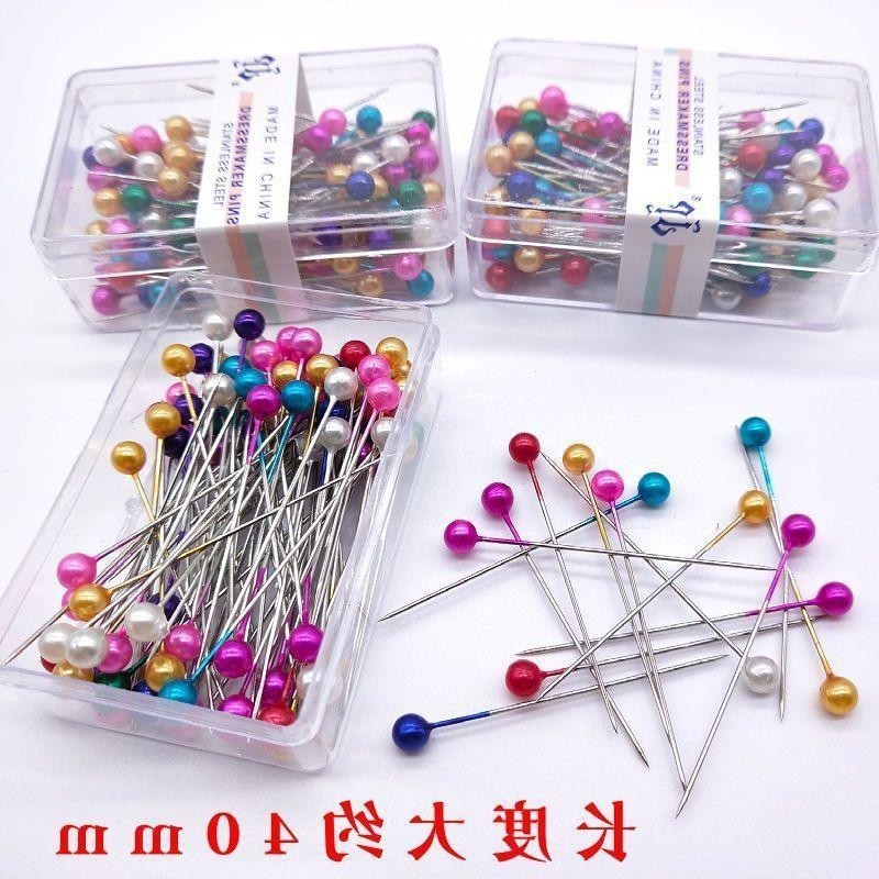 100PCS High Quality Stainless Steel Head Pin Eye Pins 38mm Patchwork ...