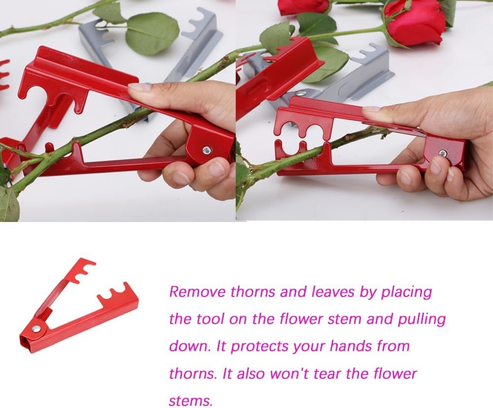 Rose Thorn Remover Flower Leaf Pruning Rose Stripper Garden Florist ...
