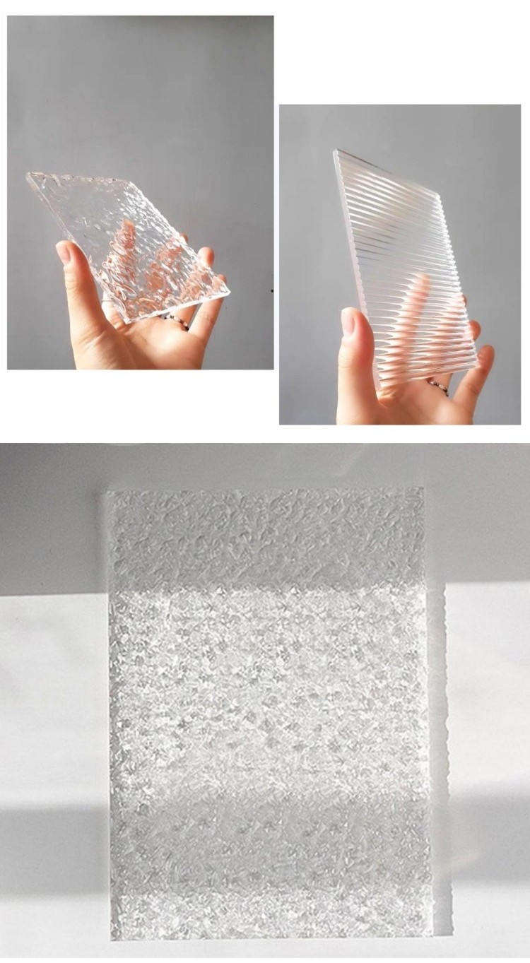 Transparent Texture Plate Acrylic Board Water Ripple Photo Props for ...