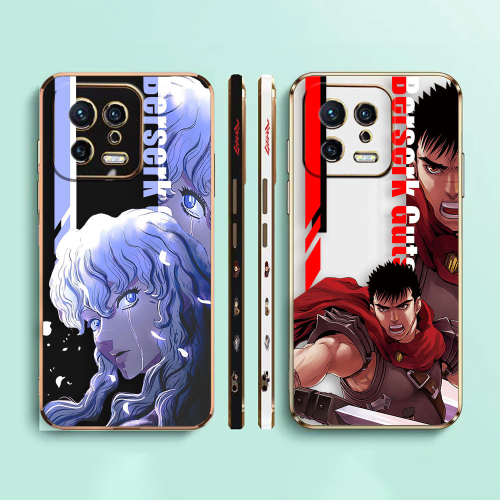 Anime Berserk Guts Side Printed E-TPU Phone Case For XIAOMI 13 12 11 10 9 8  T X POCO F3 F2 REDMI K60 K40 K30 K20 S2 A1 NOTE 13 Pro Plus Lite Ultra Zoom  5G | Shopee Singapore