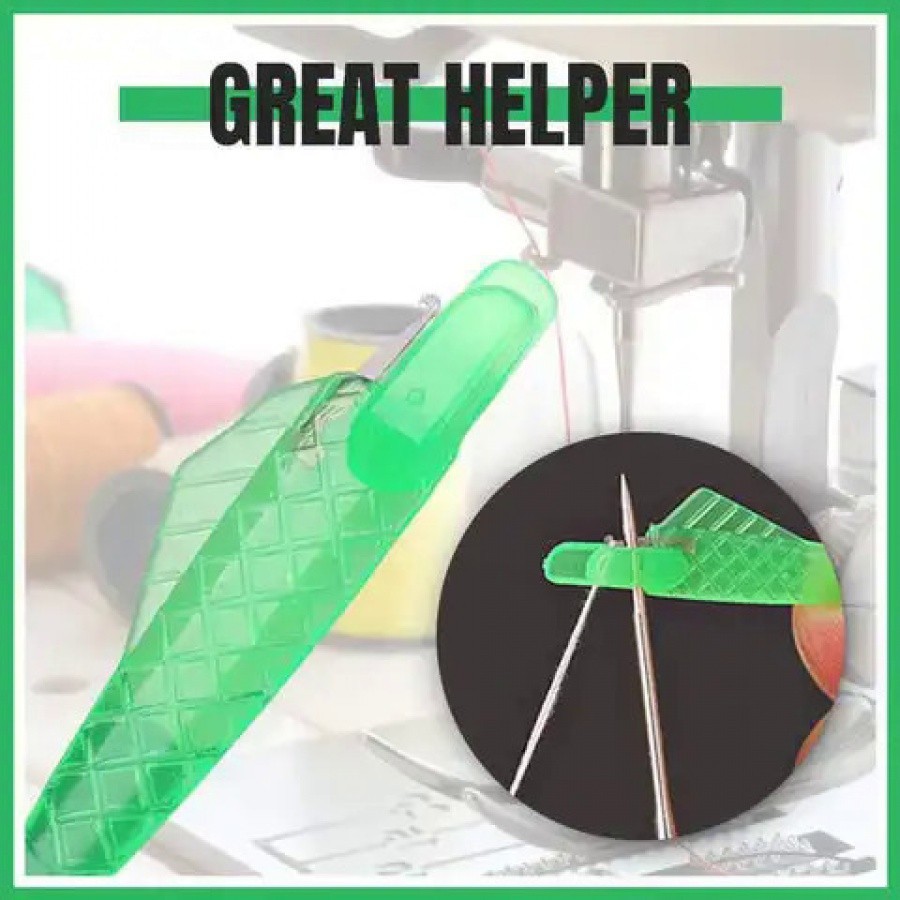 5PCS Auto Needle Threader Wire Loop Fish Type Dly Simple Threader for ...