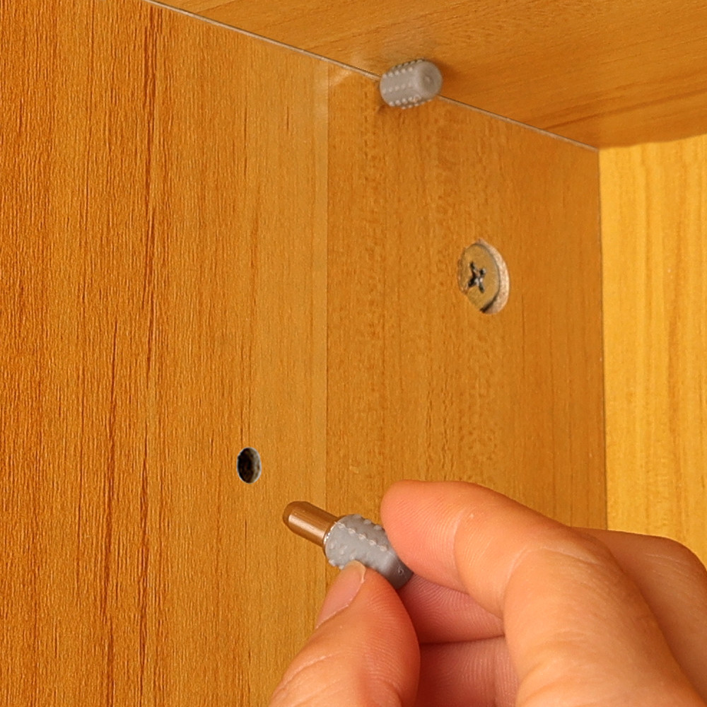 Wardrobe Shelf Support Pins Cabinet Shelves Studs Bracket Pegs Glass ...