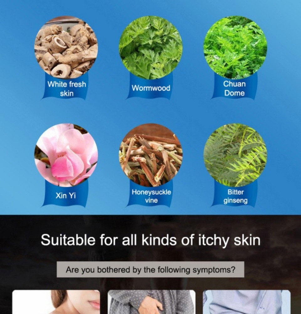Y12 Anti-itch cream Fast relief 30g man skin care cream antibacterial ...