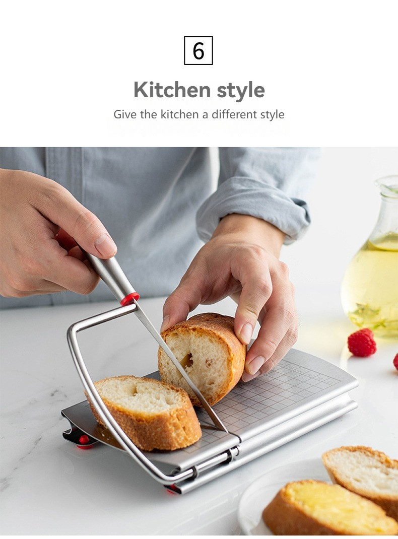 Multi-Function Butter Cutter with Storage Cheese Slicer Ham Divider for ...