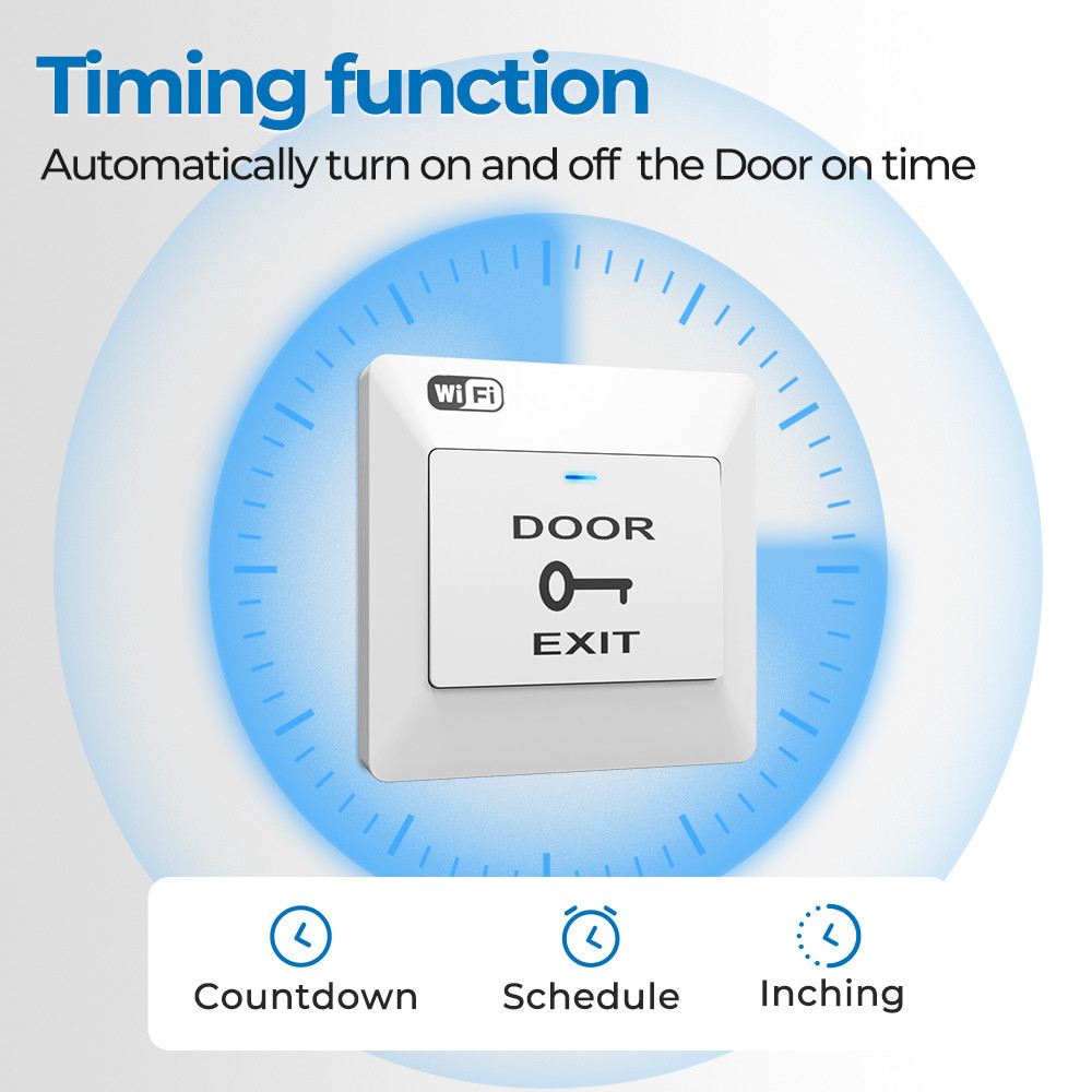 SMATRUL Tuya Smart Access Control WIFI Door Control Switch RF433 ...