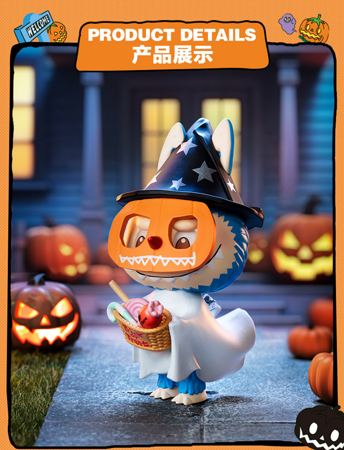 🇸🇬 PopMart Labubu Trickster Halloween Figurine Designer